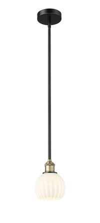 Edison Mini Pendant Antique Brass 6 Inch