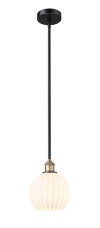 Edison Mini Pendant Antique Brass 8 Inch