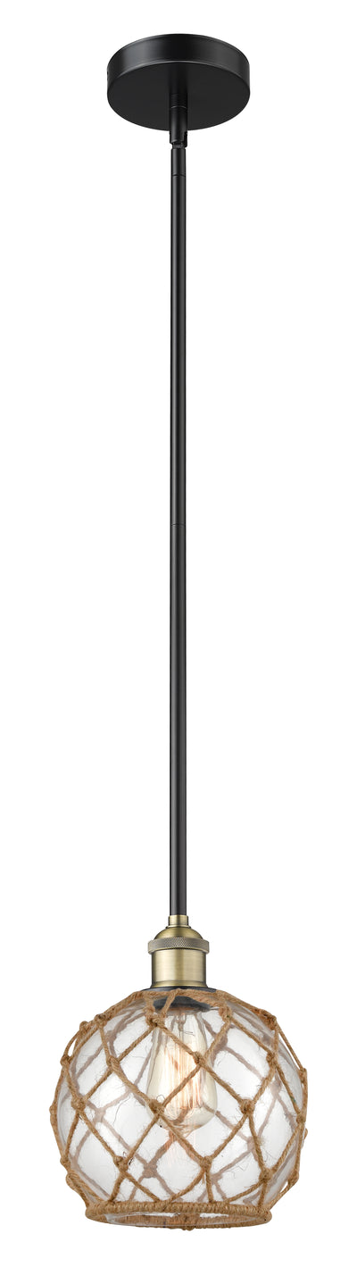 Edison Mini Pendant Antique Brass Finish