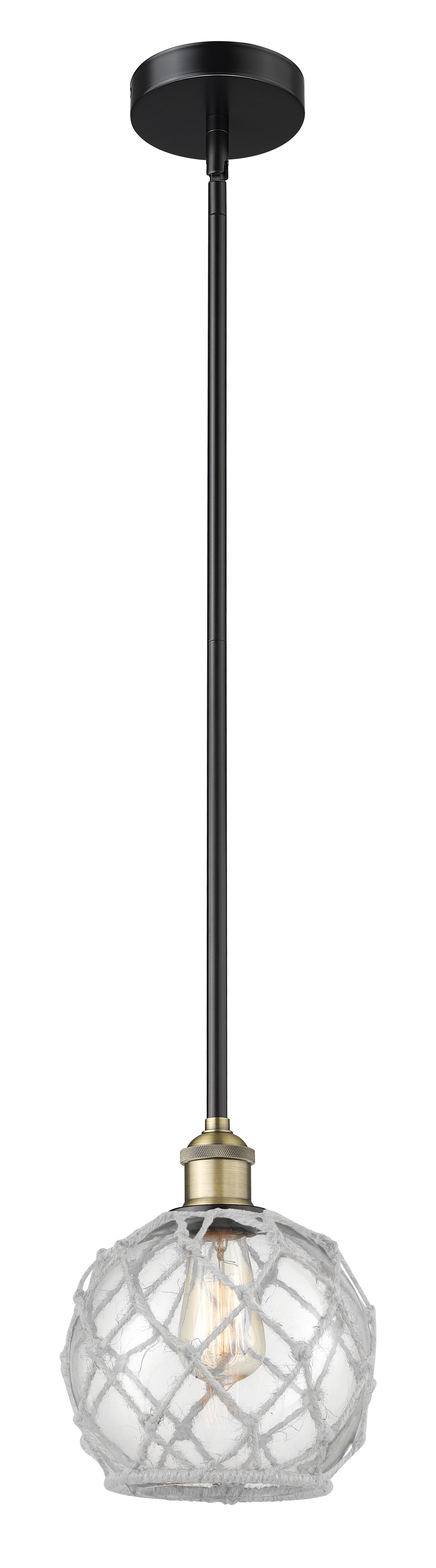 Edison Mini Pendant Antique Brass Finish