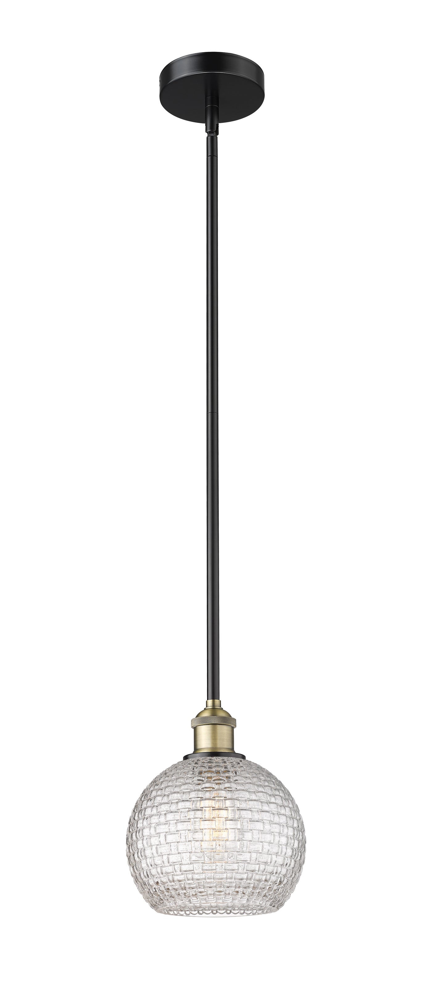 Edison Mini Pendant Antique Brass Finish