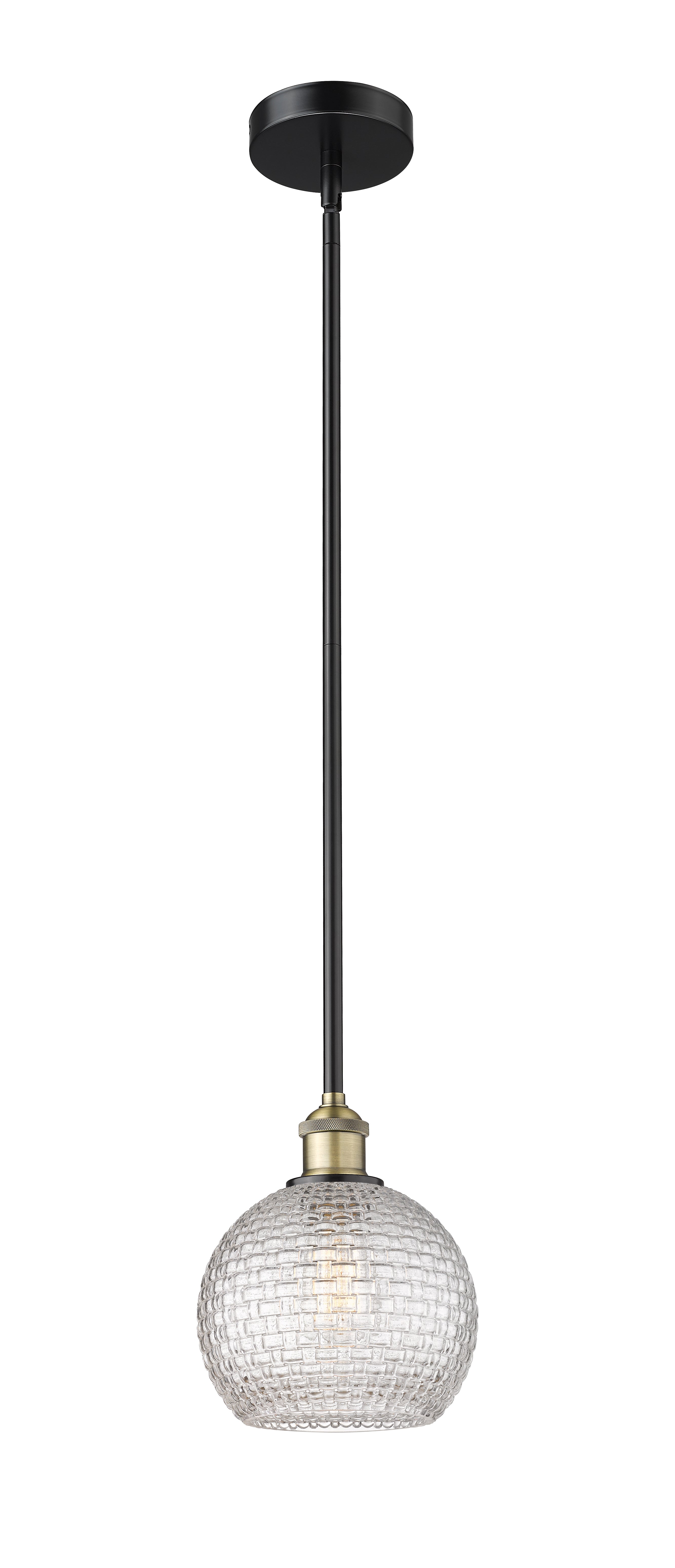 Edison Mini Pendant Antique Brass Finish