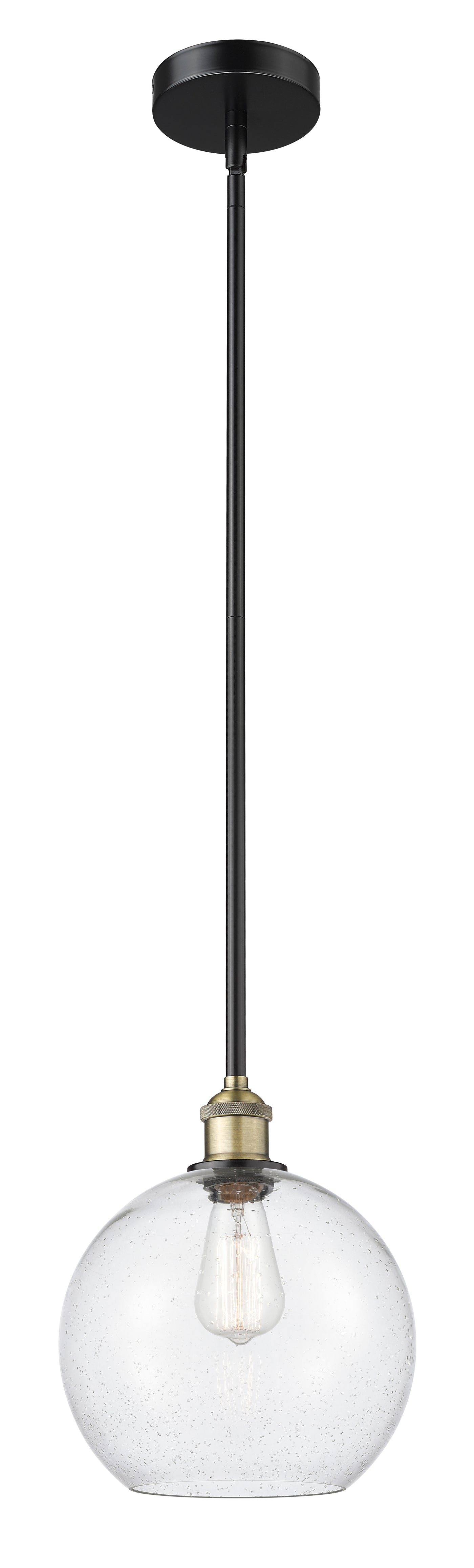 Edison Mini Pendant Antique Brass Finish
