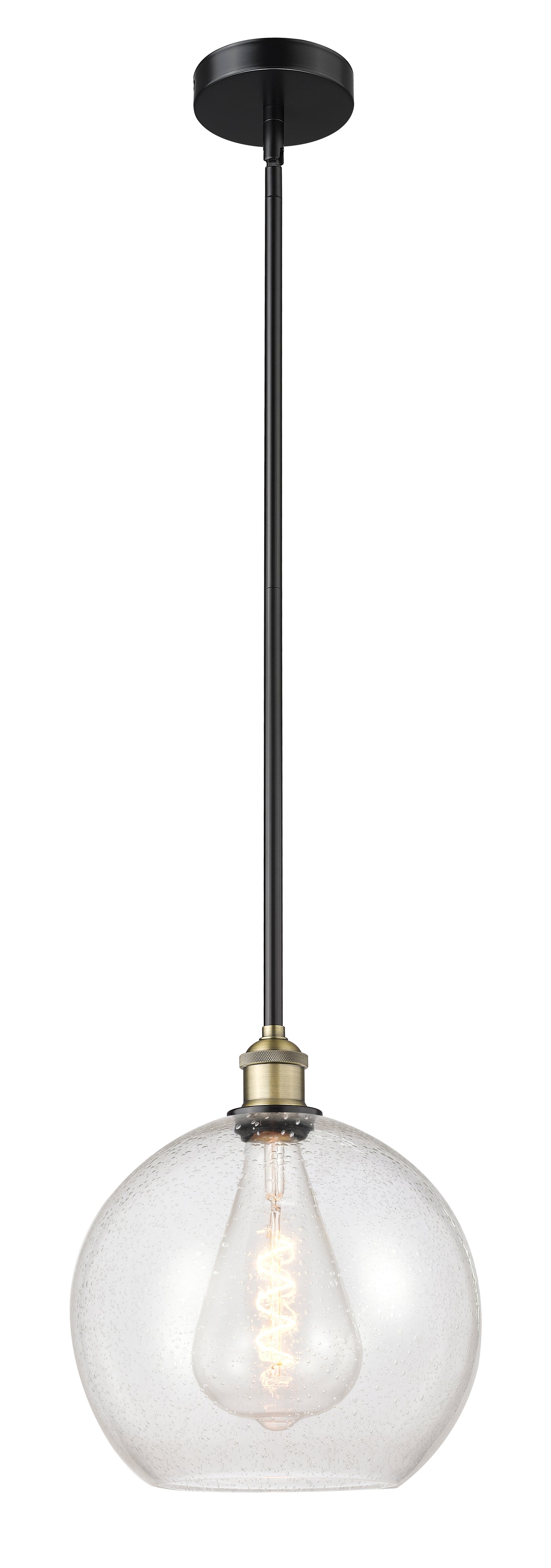 Edison Mini Pendant Antique Brass Finish