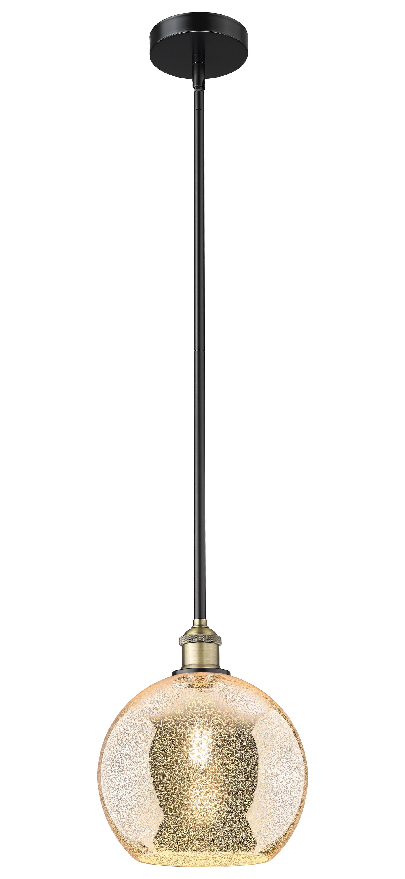 Edison Mini Pendant Antique Brass Finish