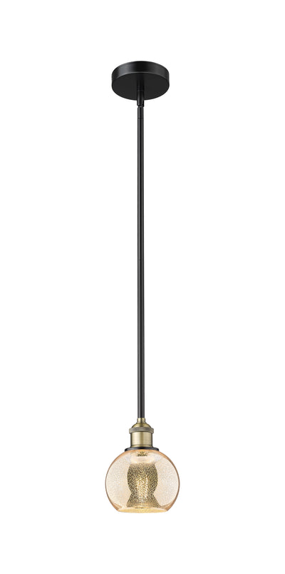 Edison Mini Pendant Antique Brass Finish