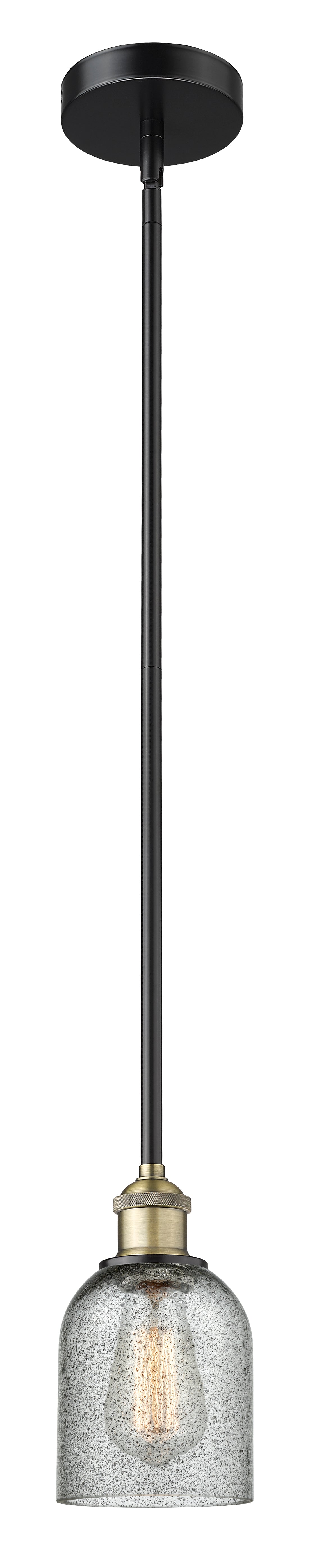 Edison Mini Pendant Antique Brass Finish
