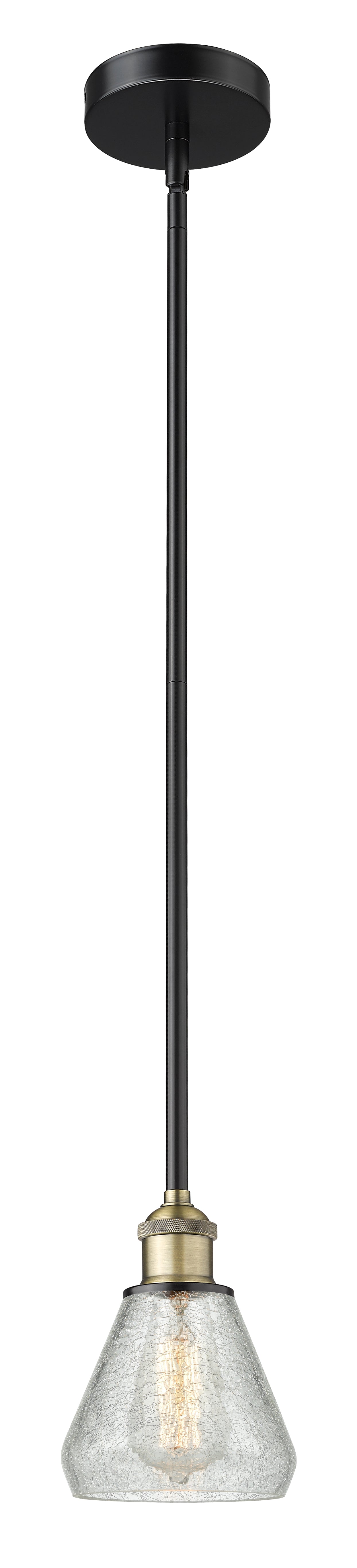 Edison Mini Pendant Antique Brass Finish