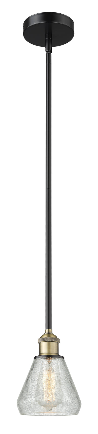 Edison Mini Pendant Antique Brass Finish