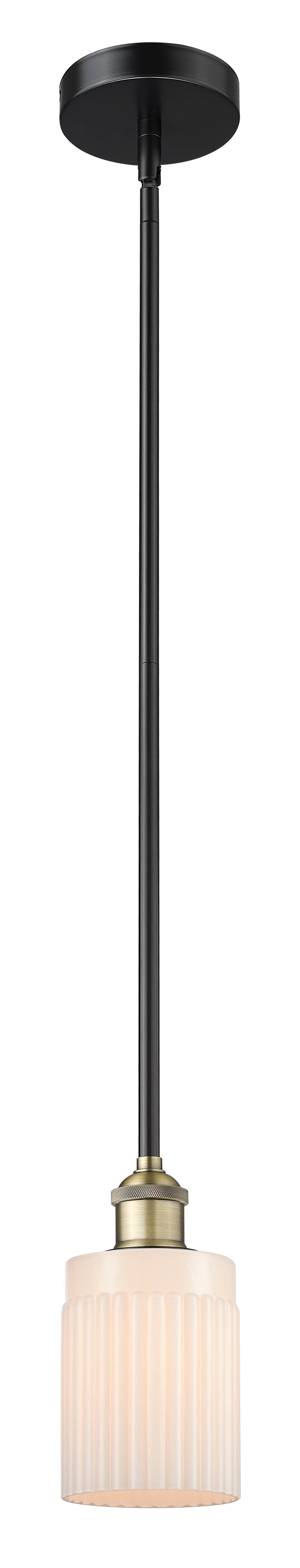 Edison Mini Pendant Antique Brass Finish