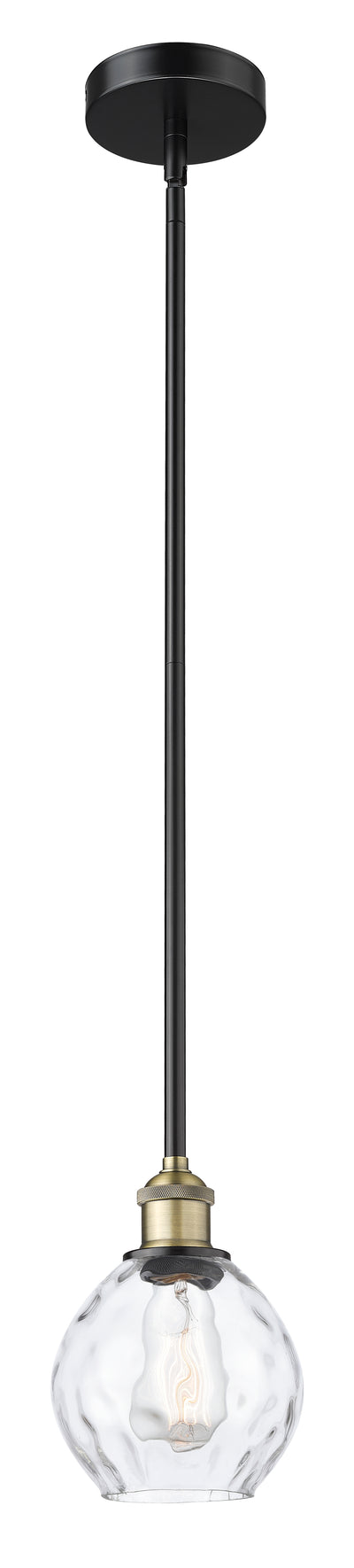 Edison Mini Pendant Antique Brass Finish
