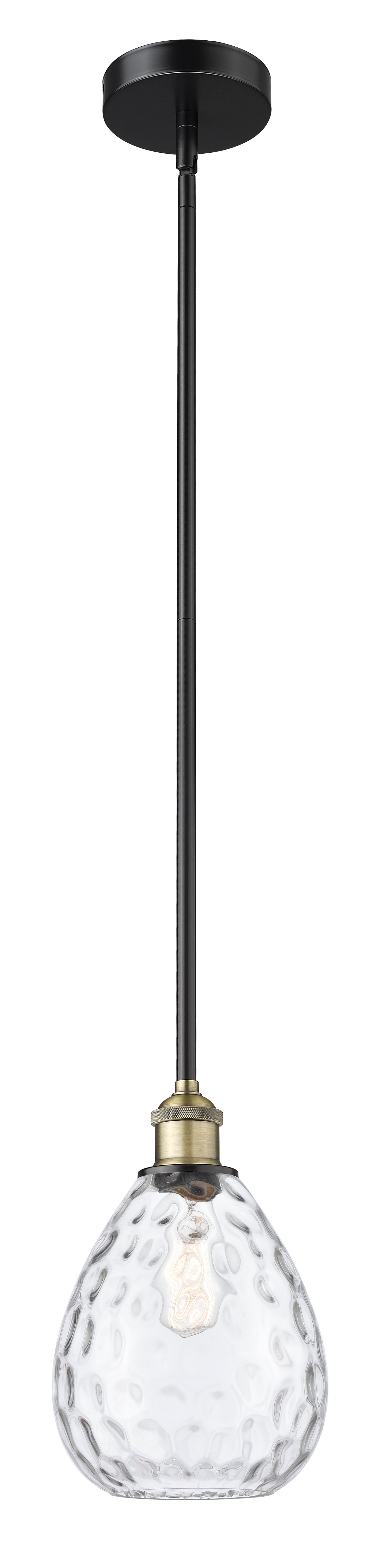 Edison Mini Pendant Antique Brass Finish