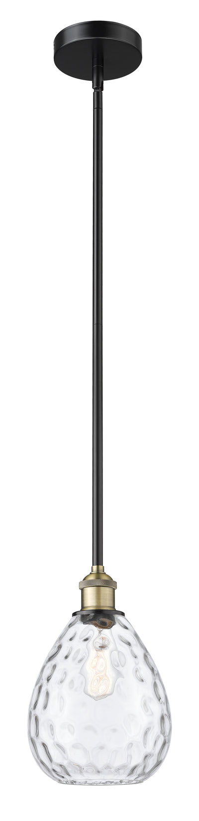 Edison Mini Pendant Antique Brass Finish