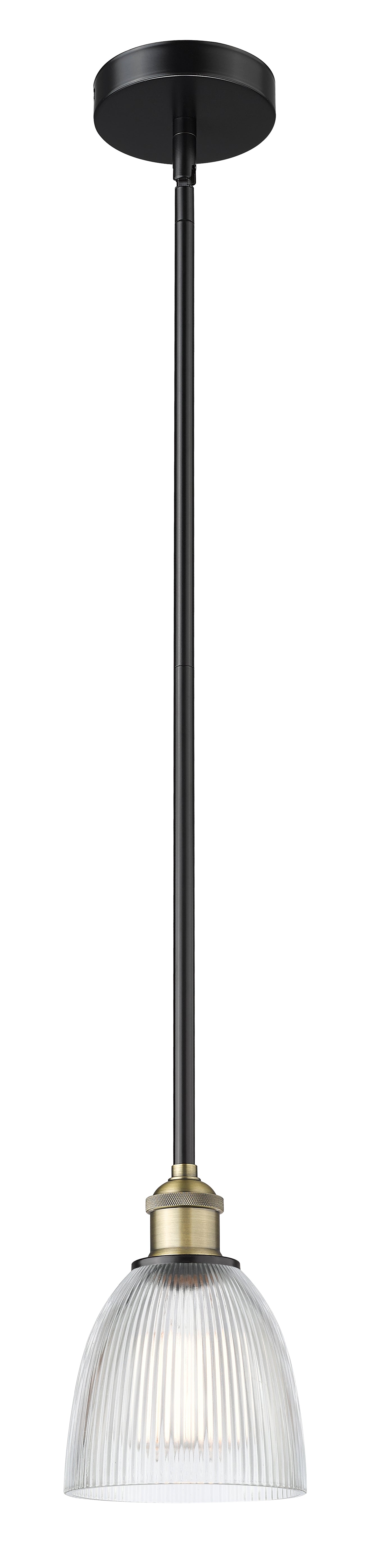 Edison Mini Pendant Antique Brass 6 Inch