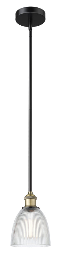 Edison Mini Pendant Antique Brass 6 Inch