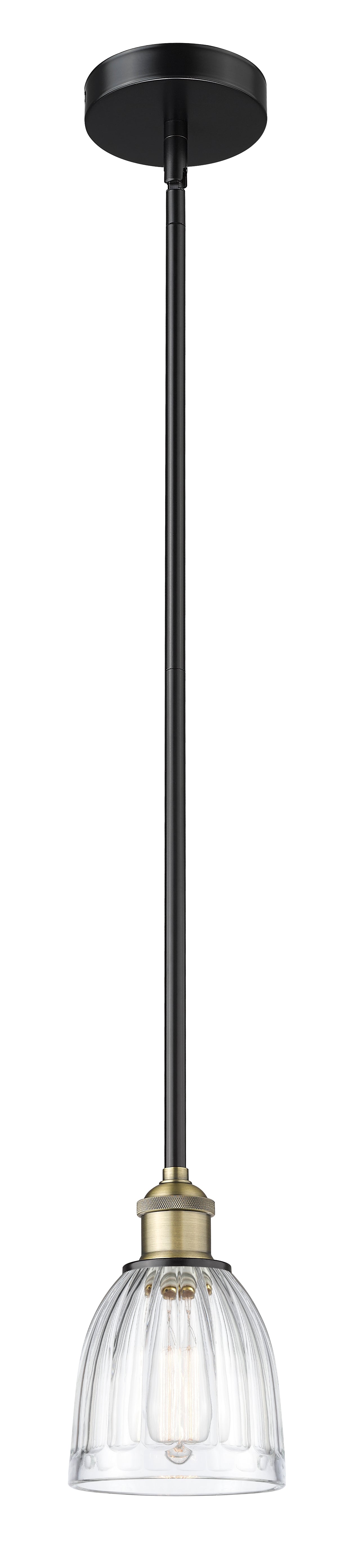 Edison Mini Pendant Antique Brass Finish