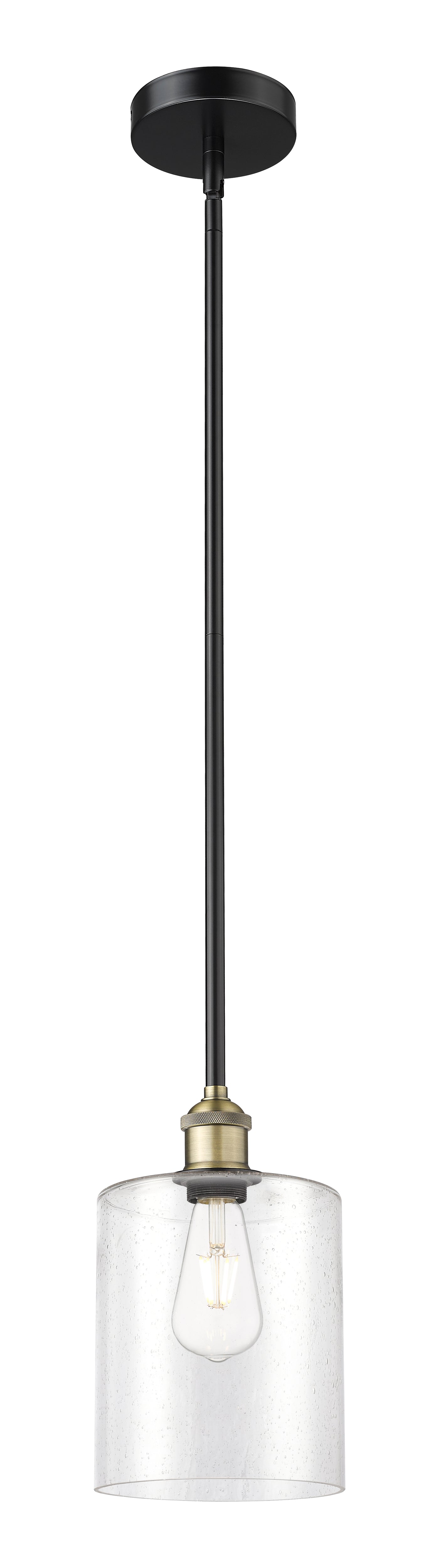 Edison Mini Pendant Antique Brass Finish