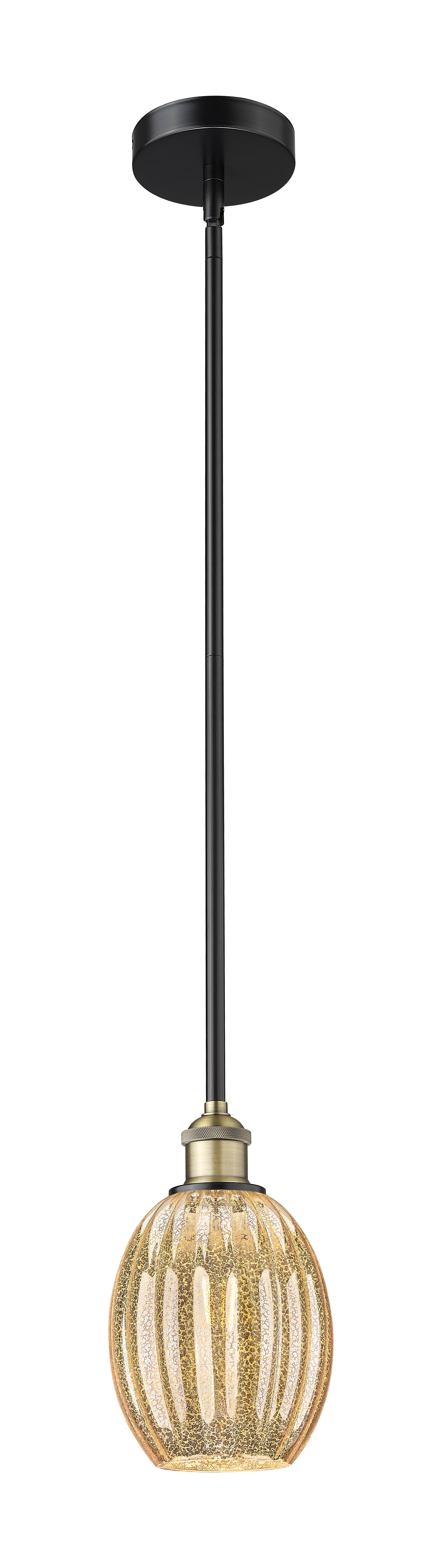 Edison Mini Pendant Antique Brass Dimmable