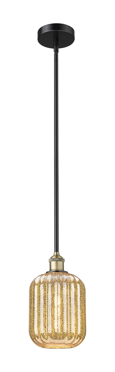 Edison Mini Pendant Antique Brass Finish