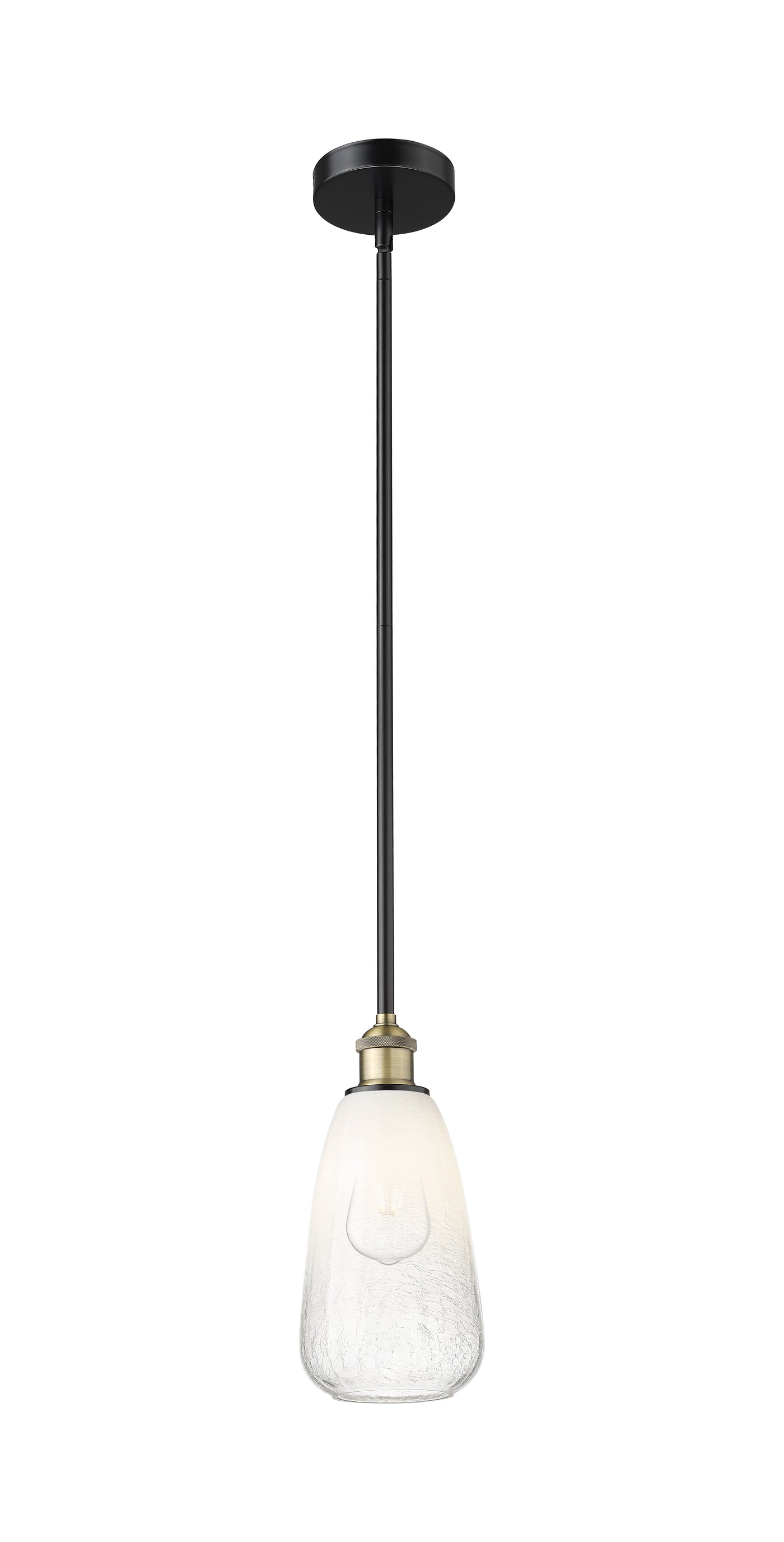 Edison Mini Pendant Antique Brass 6 Inch