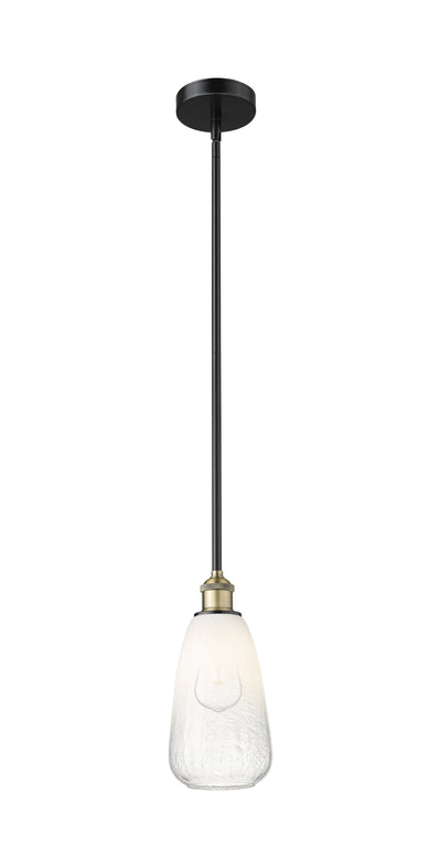 Edison Mini Pendant Antique Brass 6 Inch