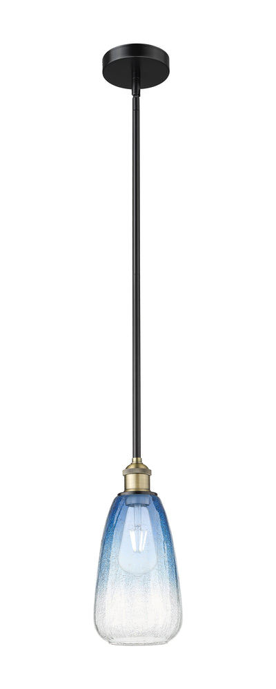 Edison Mini Pendant Antique Brass 6 Inch
