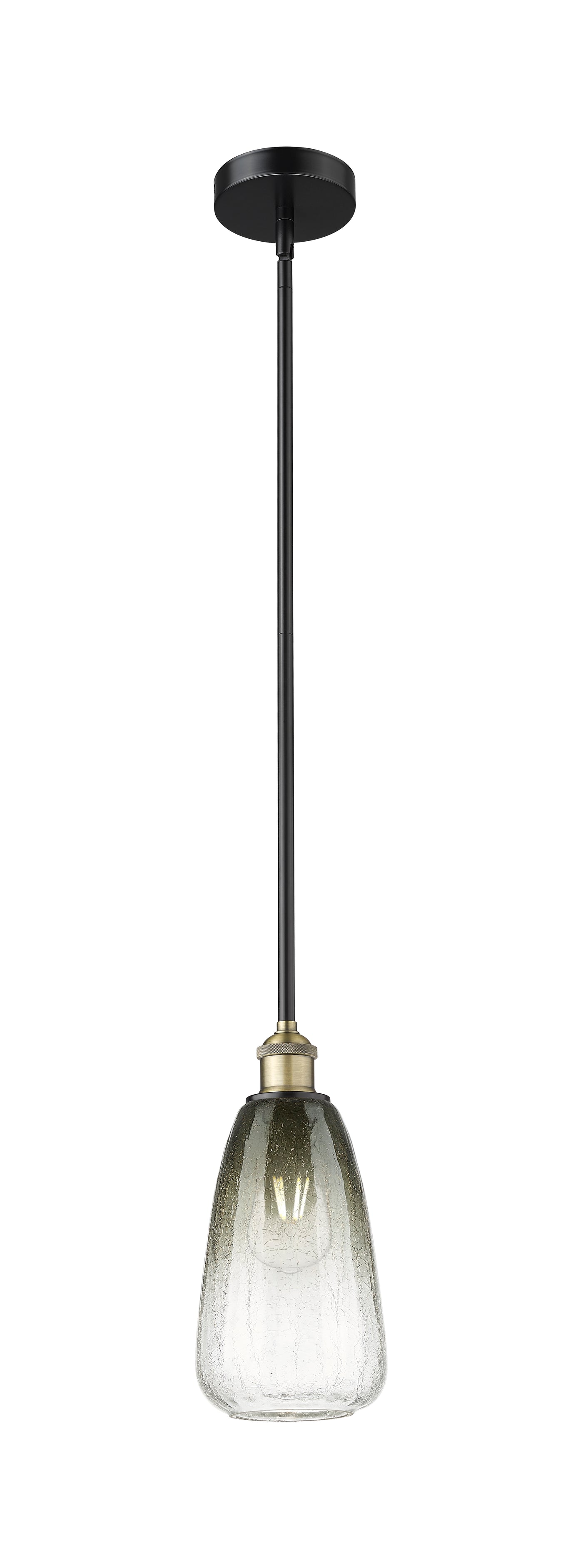 Edison Mini Pendant Antique Brass 6 Inch