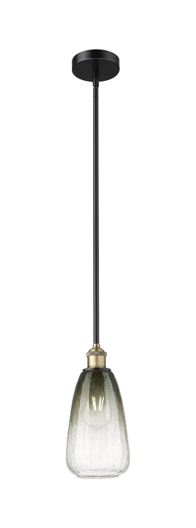 Edison Mini Pendant Antique Brass 6 Inch