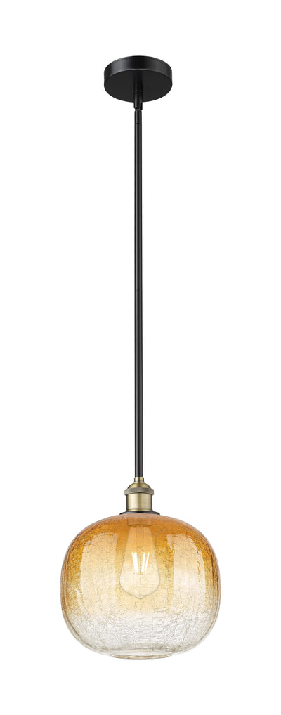 Edison Mini Pendant Antique Brass Cast