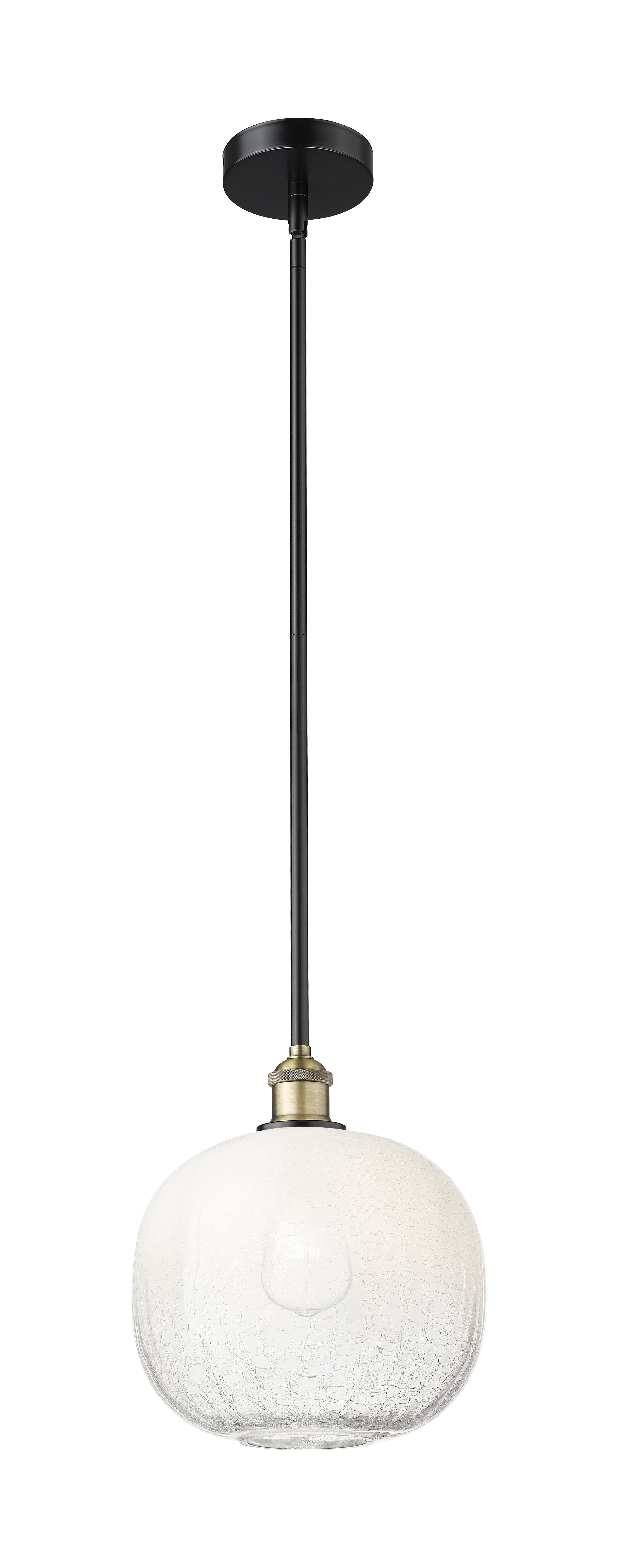Edison Mini Pendant Antique Brass Cast