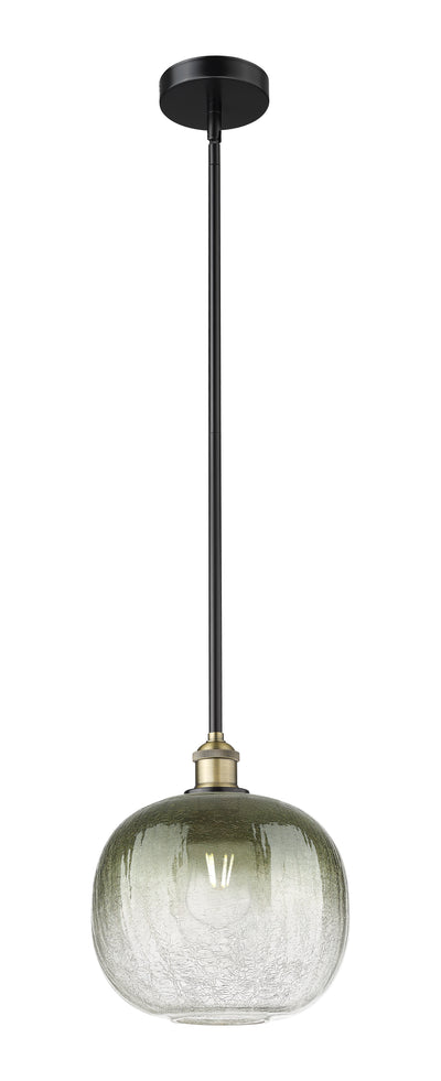 Edison Mini Pendant Antique Brass Cast