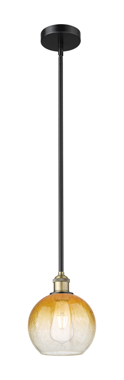 Edison Mini Pendant Antique Brass Finish