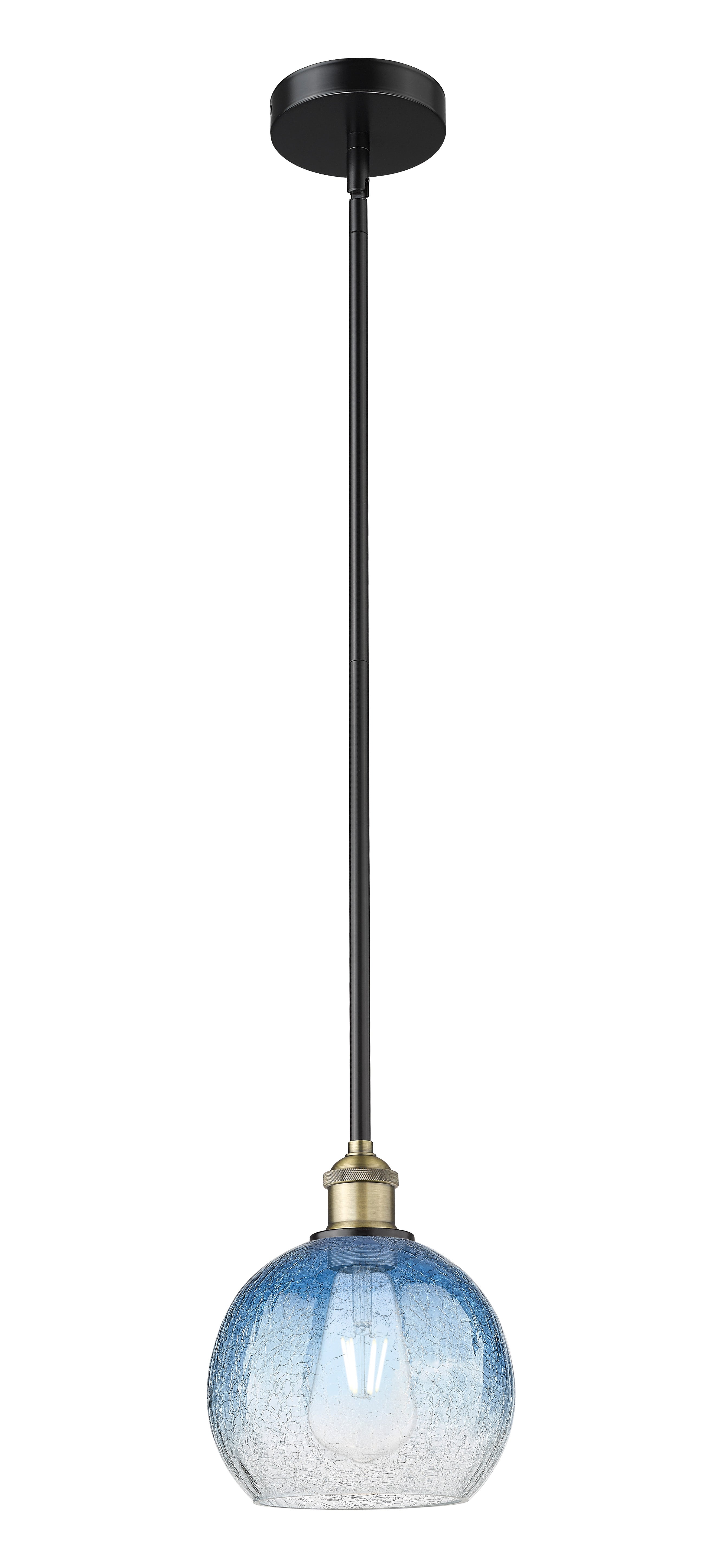 Edison Mini Pendant Antique Brass Finish