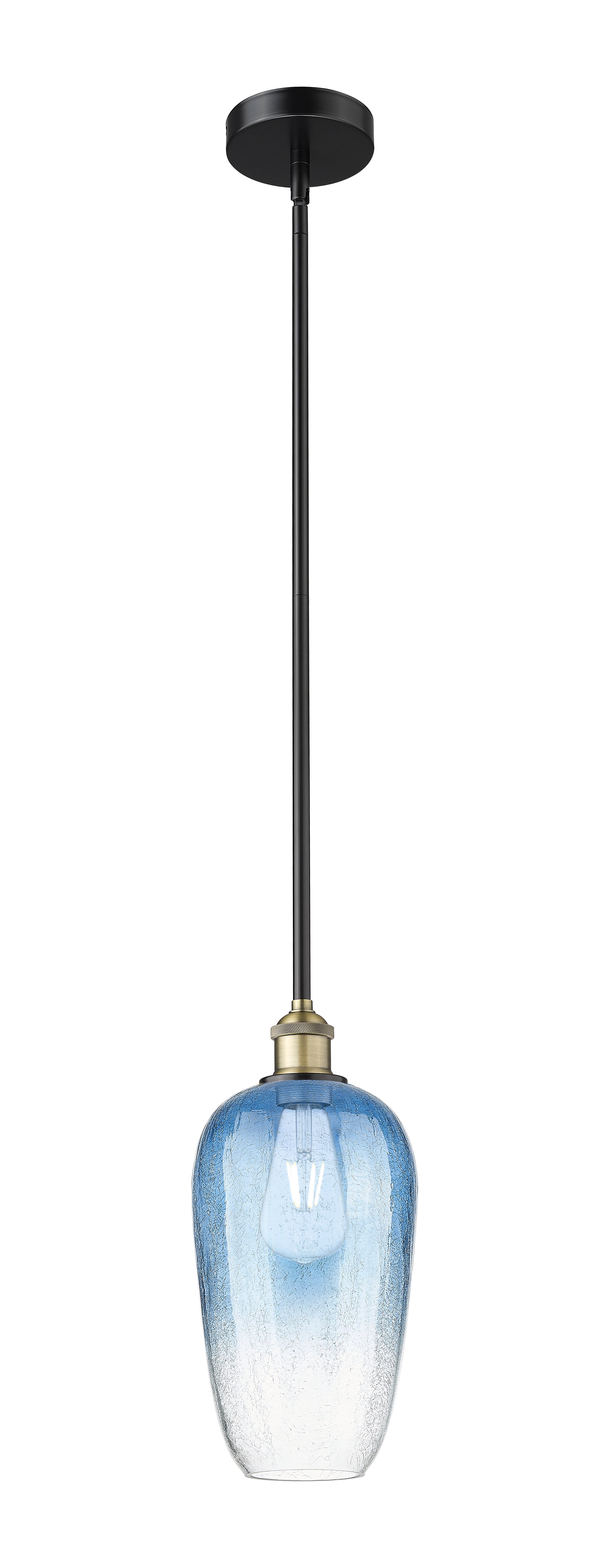 Edison Mini Pendant Antique Cast Brass