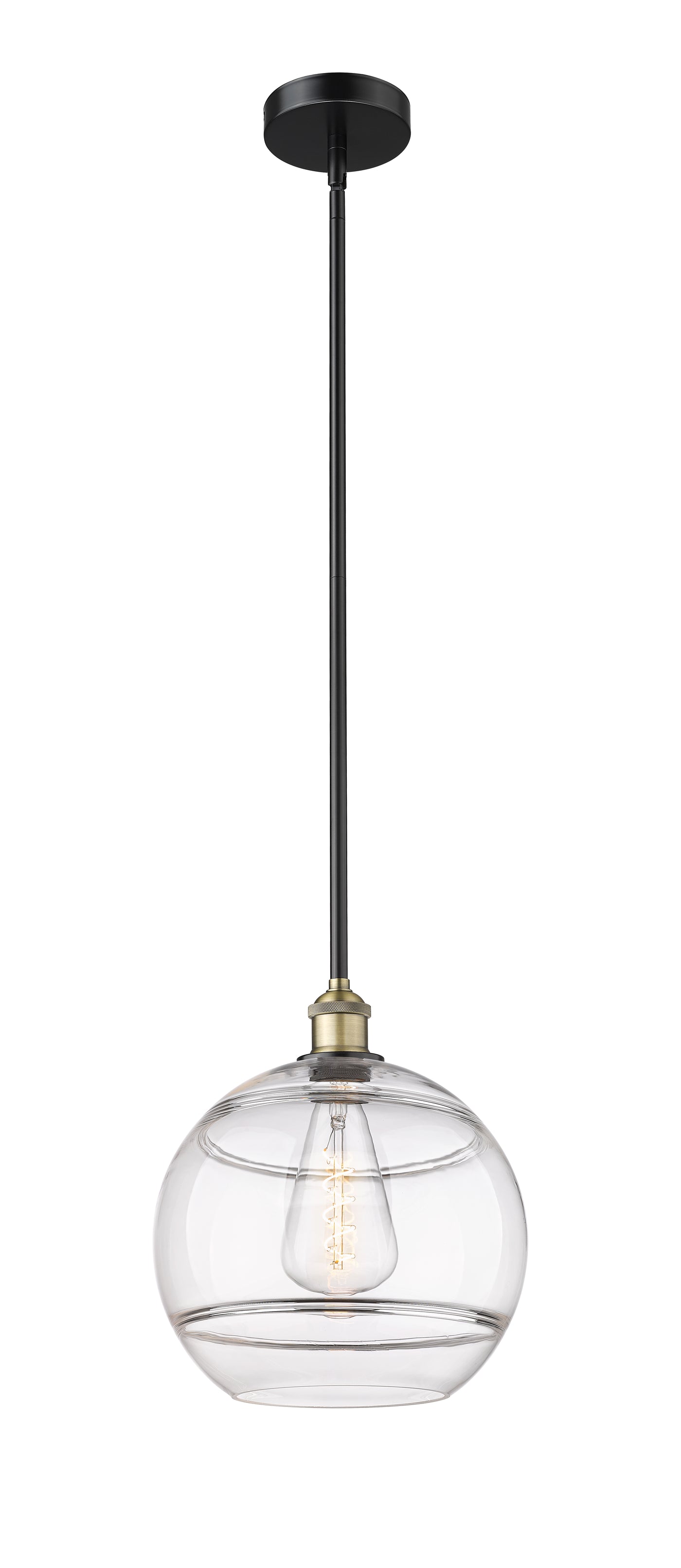 Edison Mini Pendant Antique Brass