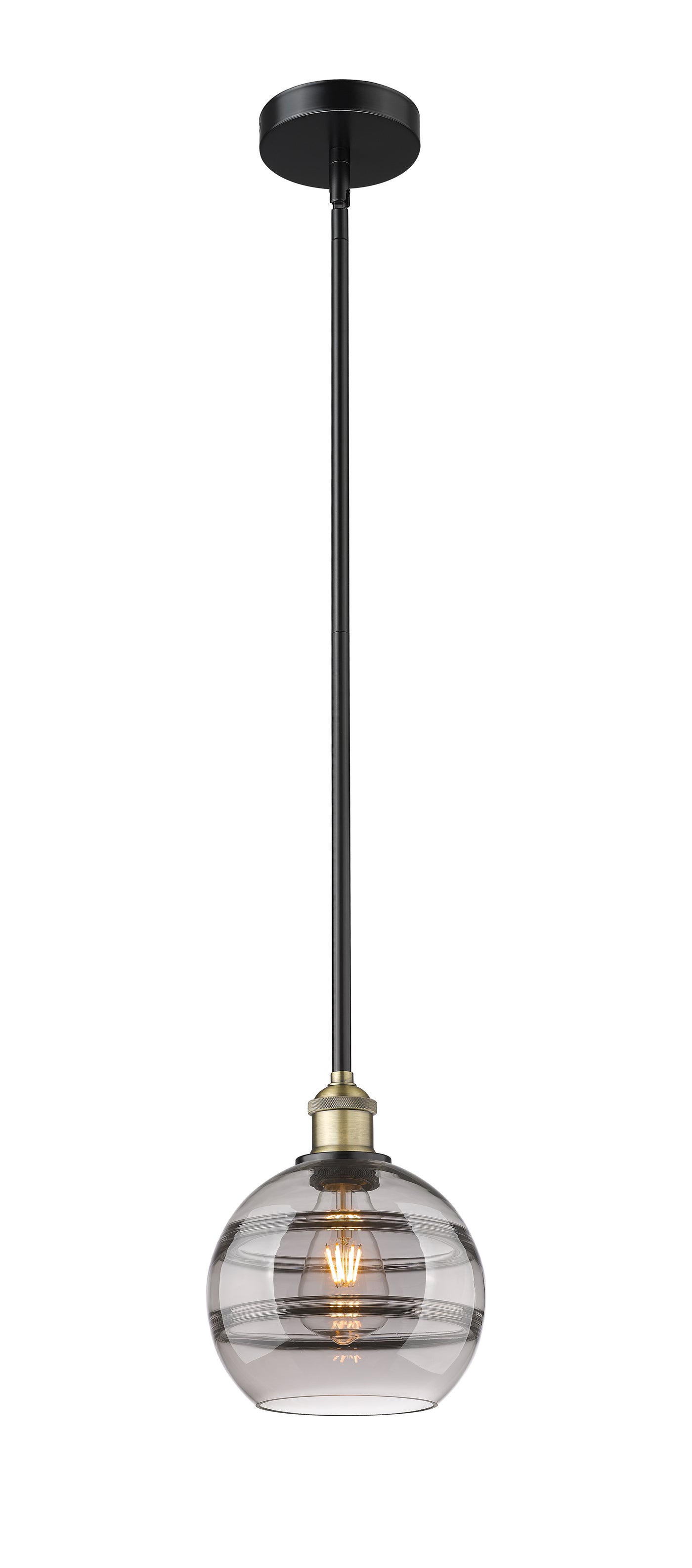Edison Mini Pendant Antique Brass Finish