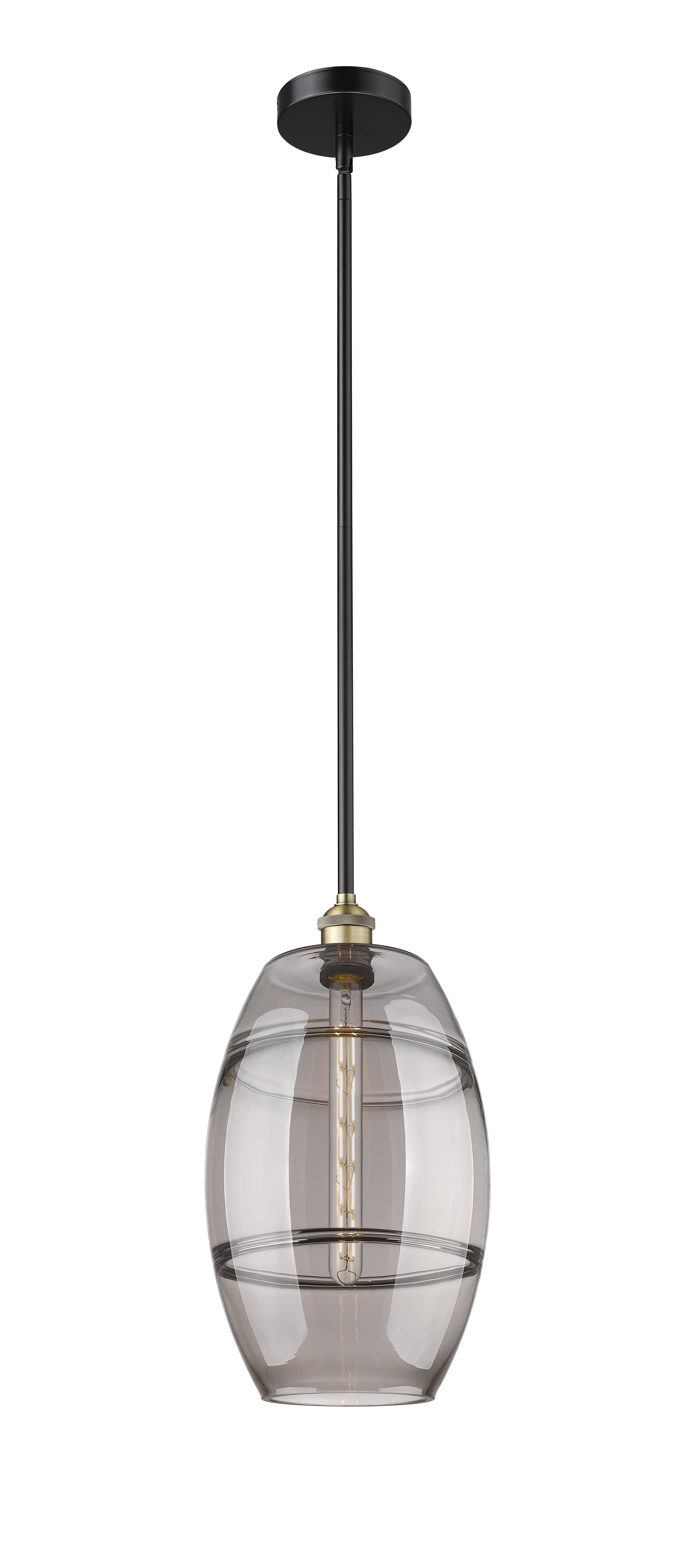 Edison Mini Pendant Antique Brass Finish