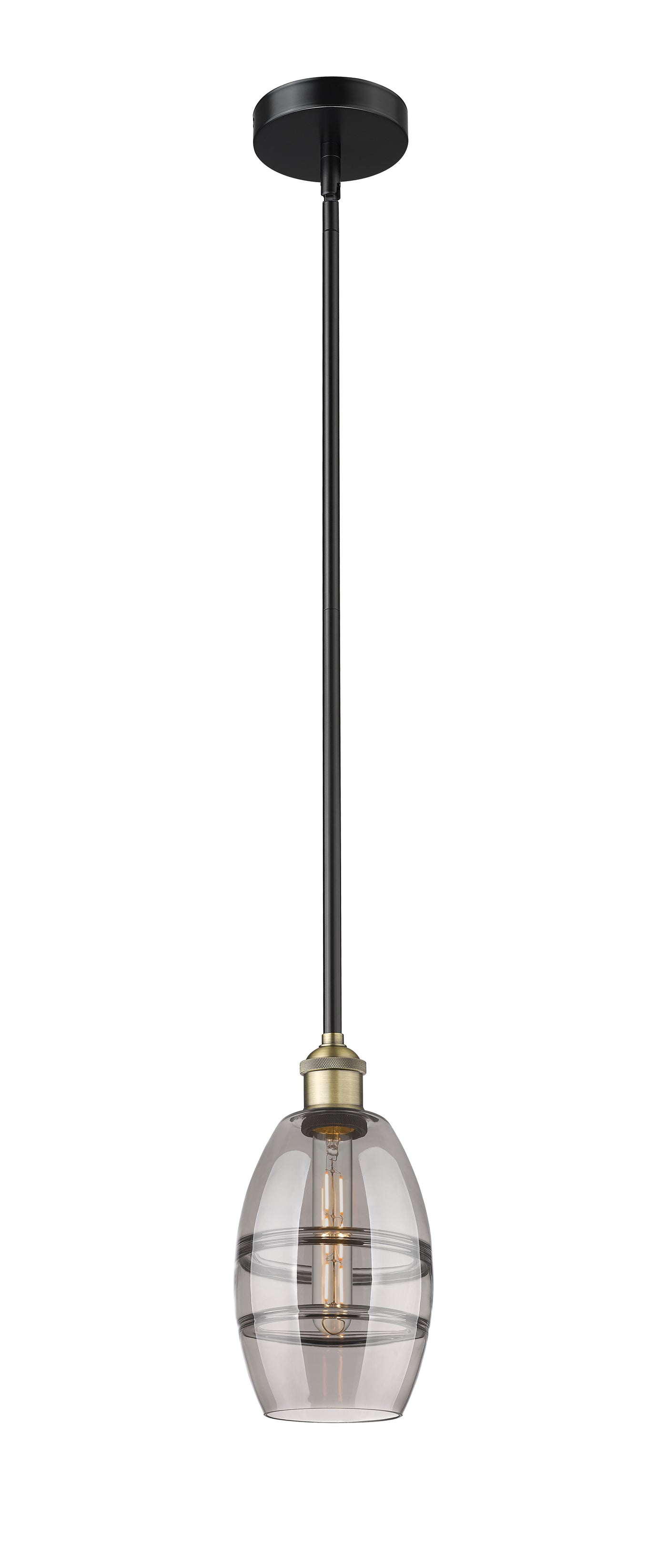 Edison Mini Pendant Antique Brass Finish