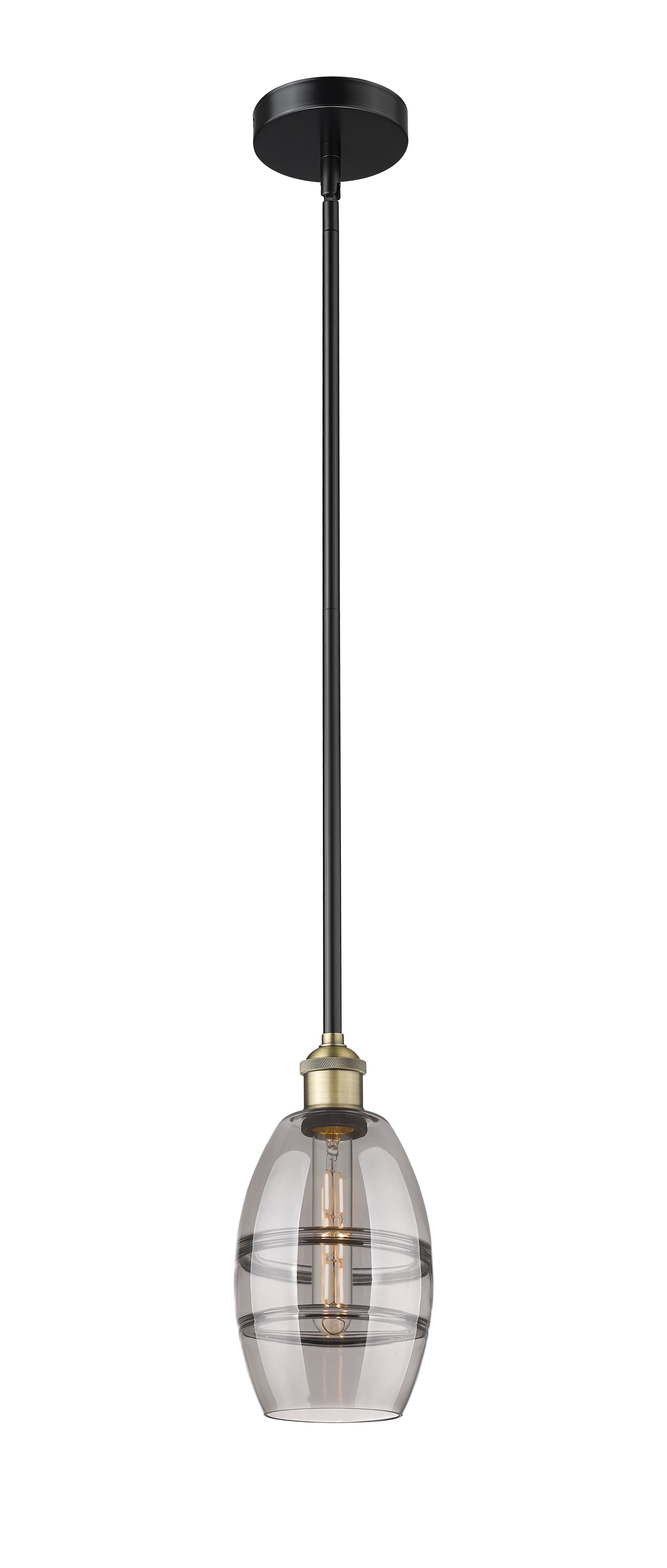 Edison Mini Pendant Antique Brass Finish
