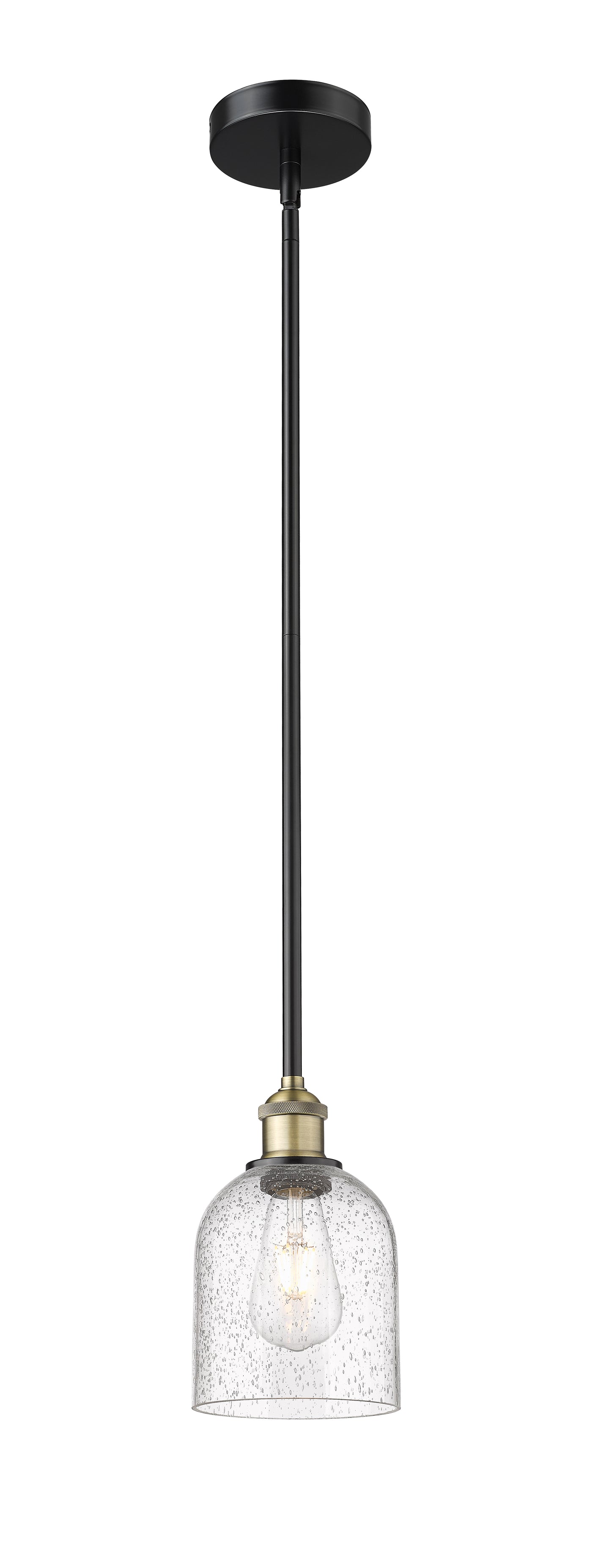 Edison Mini Pendant Antique Brass Finish