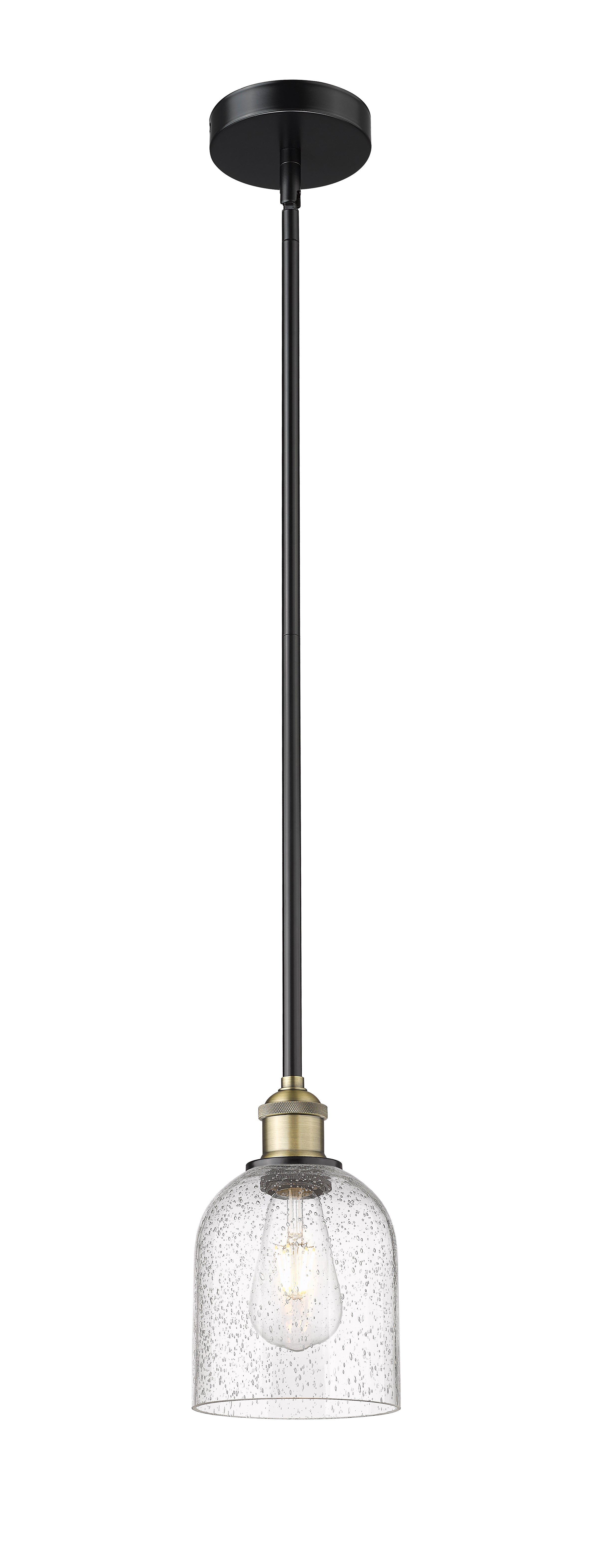 Edison Mini Pendant Antique Brass Finish