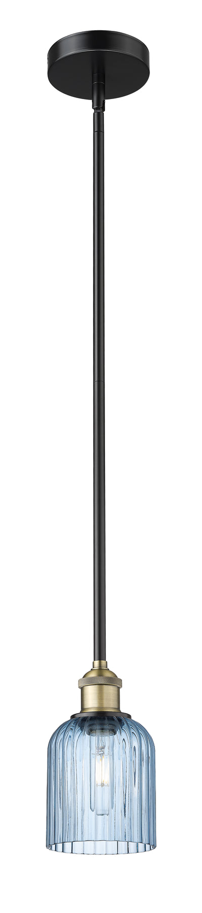 Edison Mini Pendant Antique Brass Finish