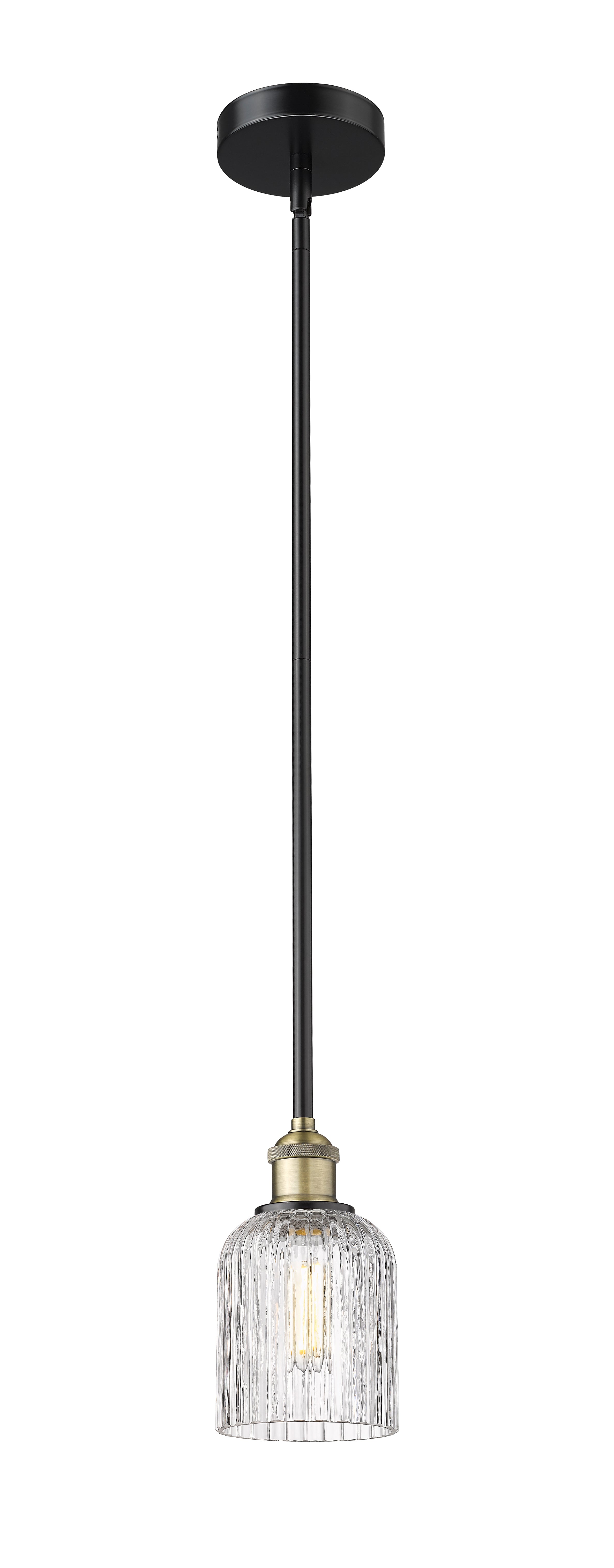 Edison Mini Pendant Antique Brass Finish