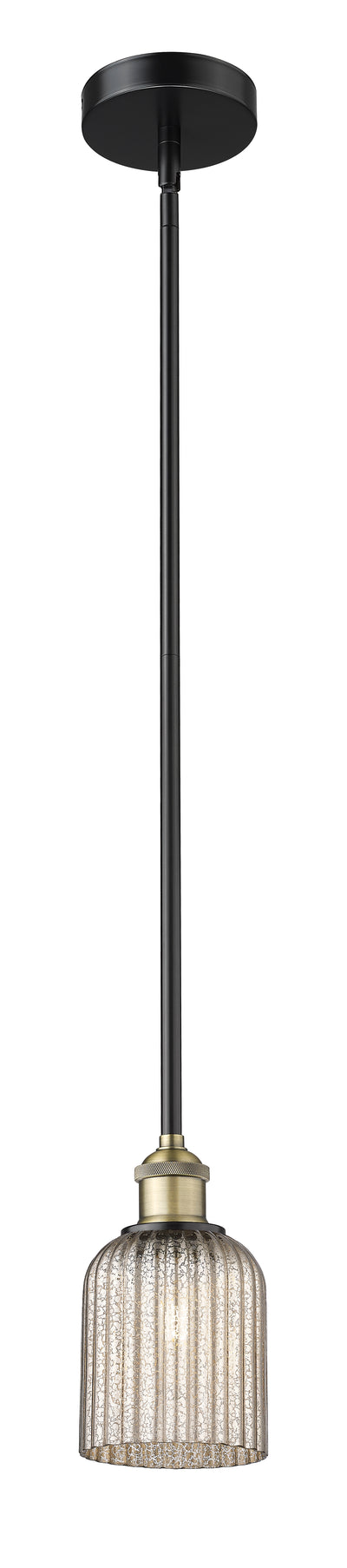 Edison Mini Pendant Antique Brass Finish