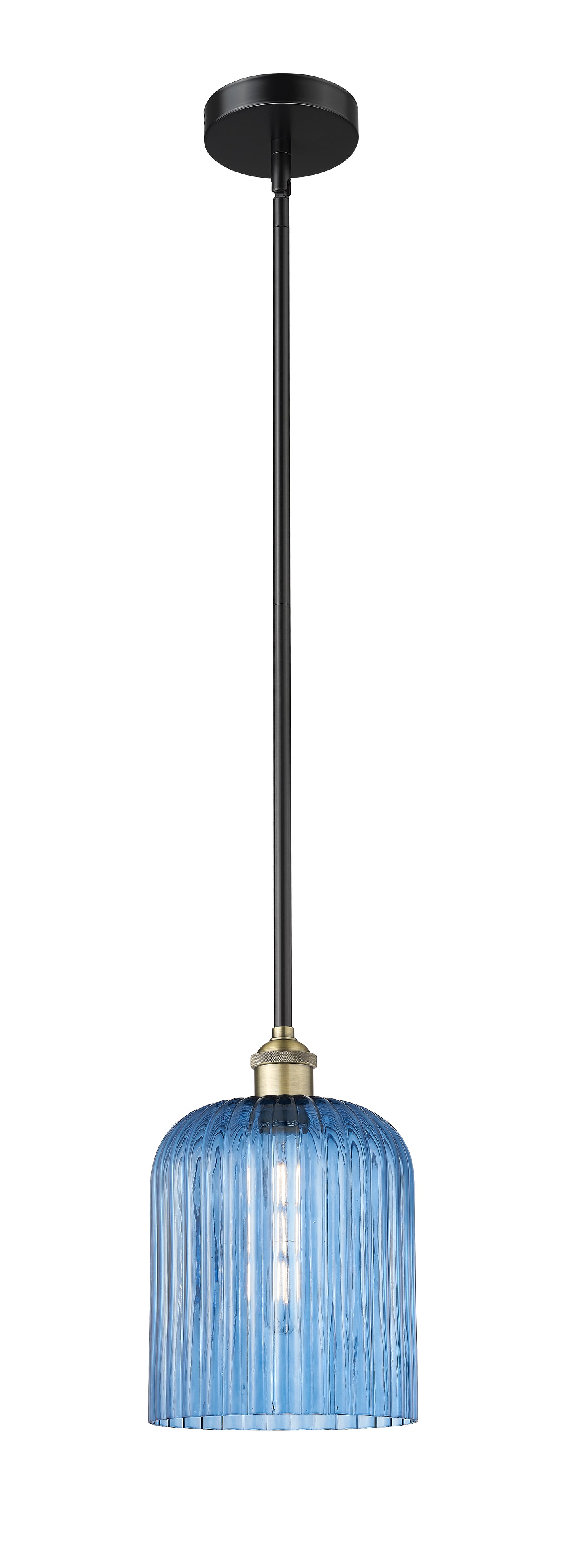 Edison Mini Pendant Antique Brass Finish