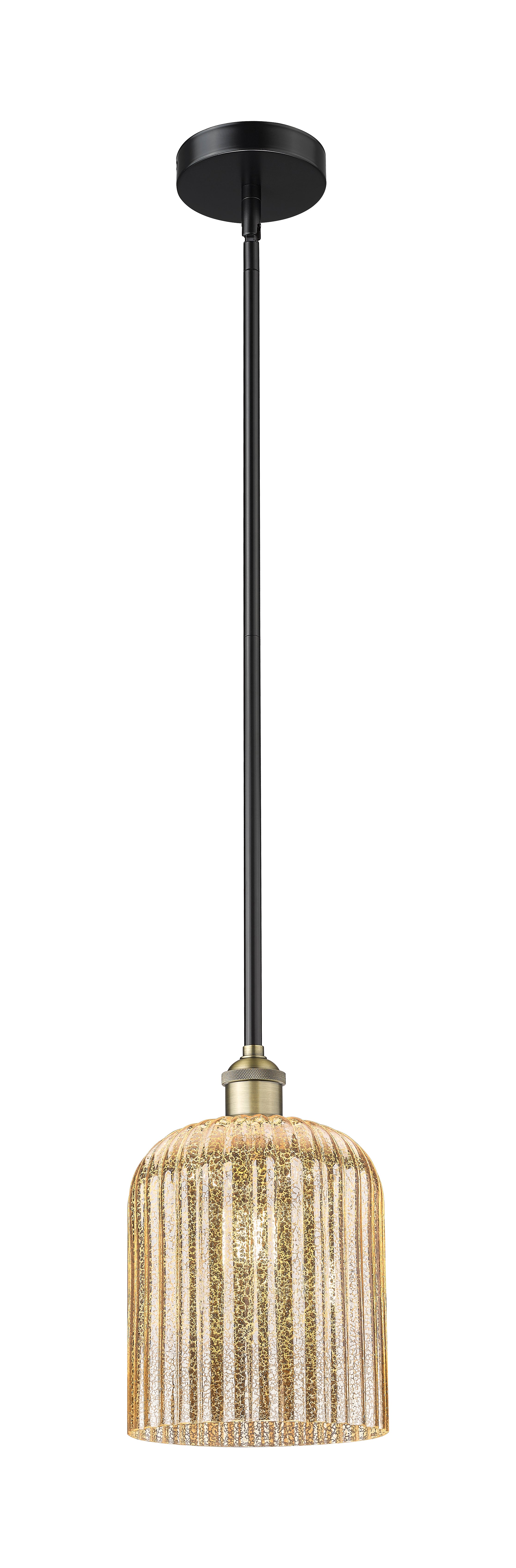 Edison Mini Pendant Antique Brass Finish
