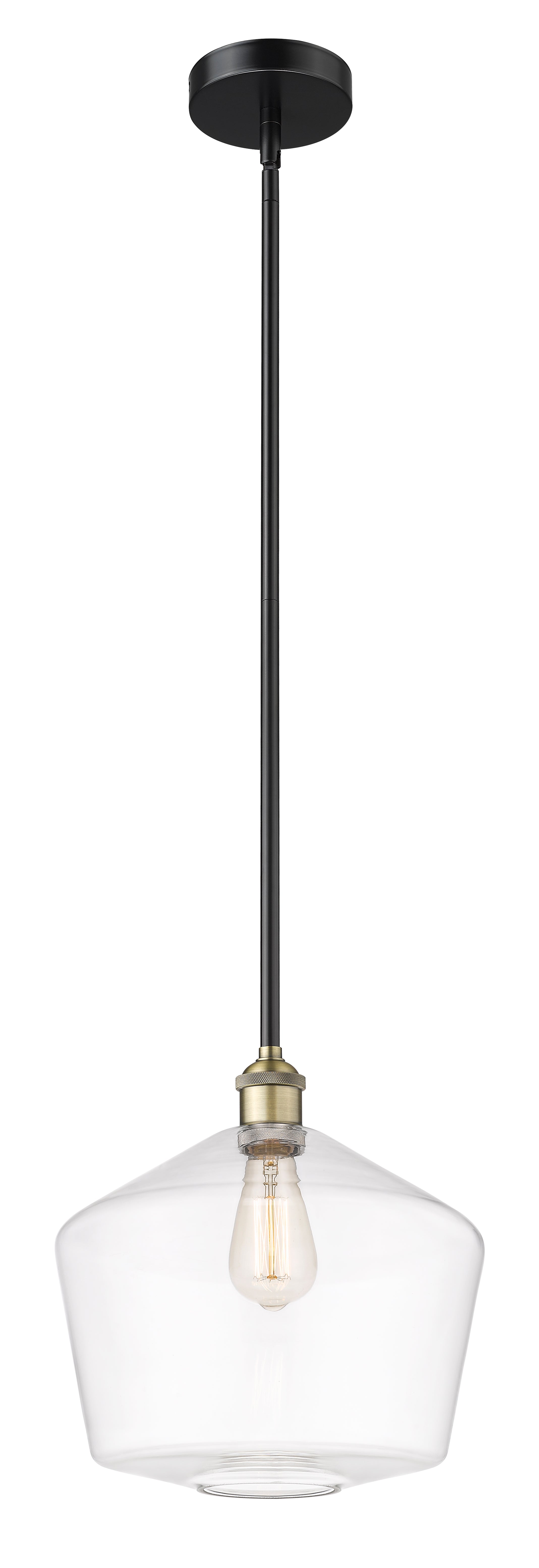 Edison Mini Pendant Antique Brass Finish