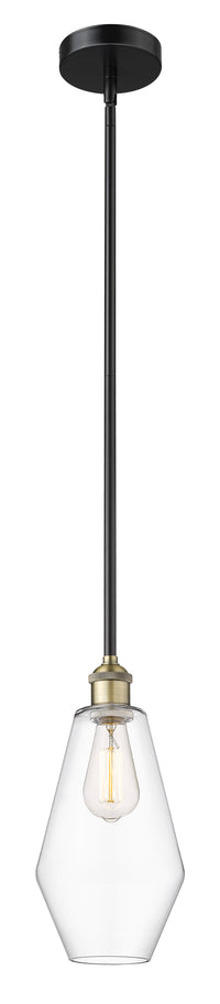 Edison Mini Pendant Antique Brass Finish