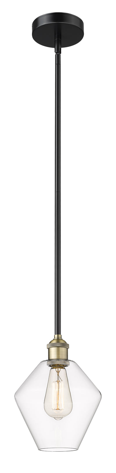 Edison Mini Pendant Antique Brass Finish