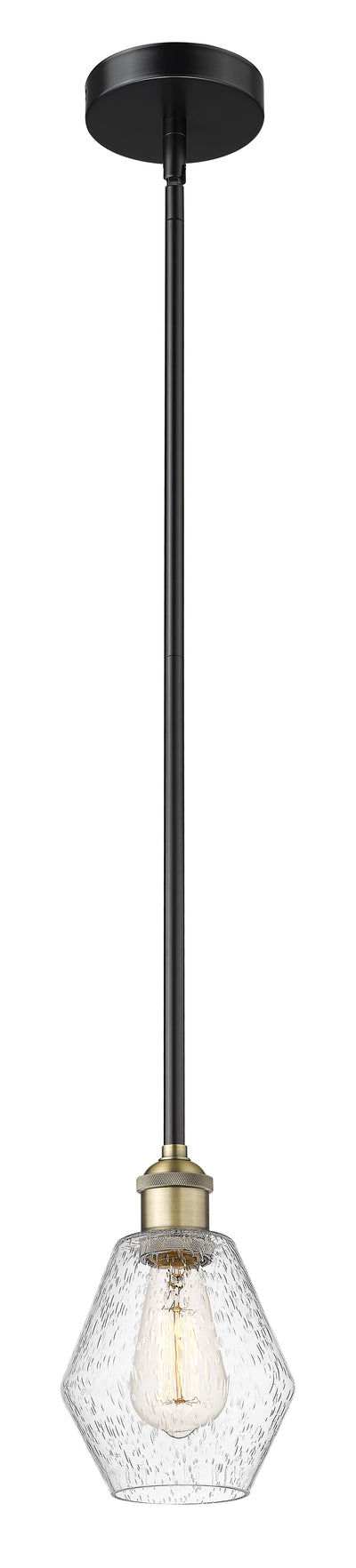 Edison Mini Pendant Antique Brass Finish